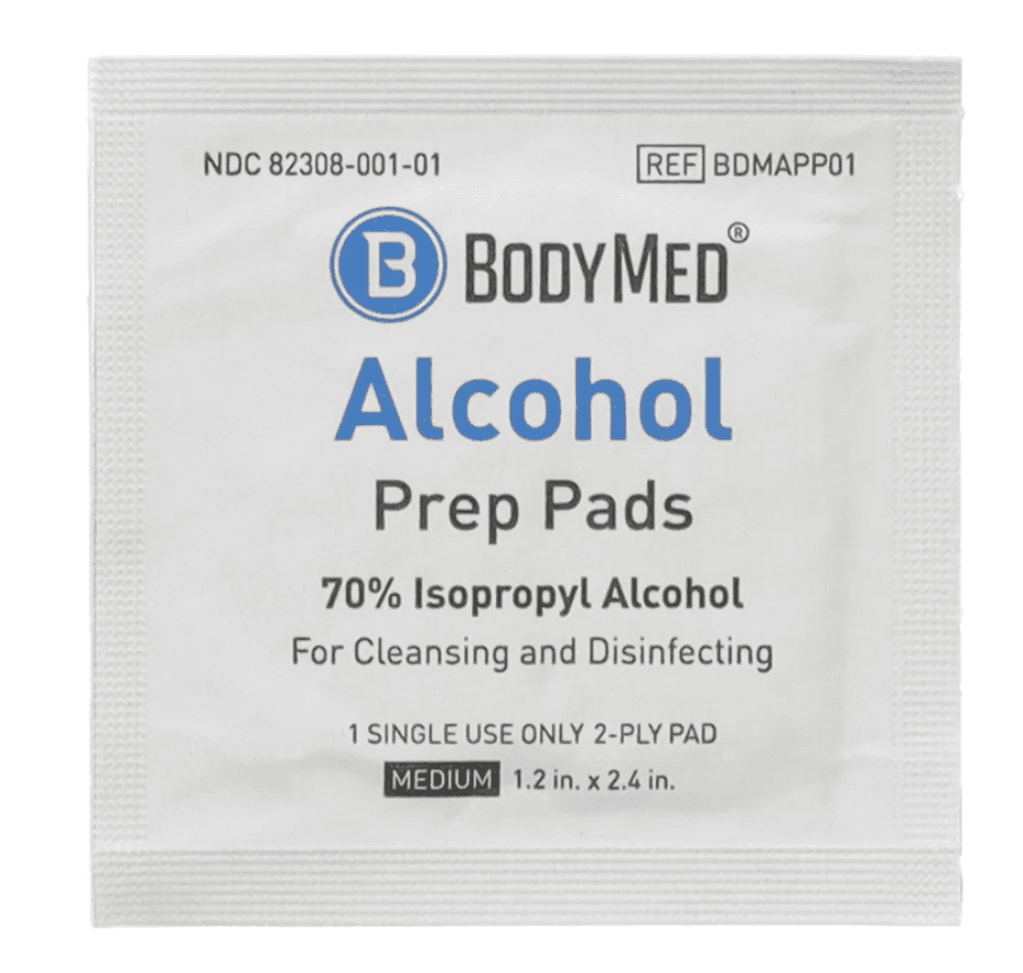 Alcohol Prep Pads research product